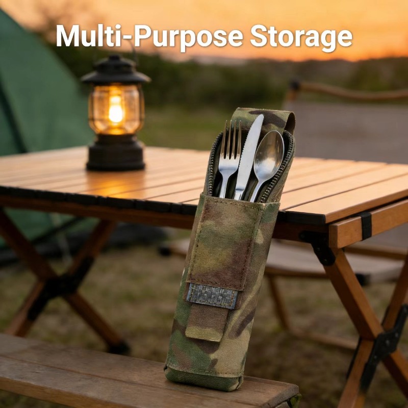 Outdoor Camping Magazine - กระเป๋าใส่แม็กกาซีนแบบยุทธวิธีลายพรางทหาร กระเป๋าอุปกรณ์เสริมสำหรับการตั้งแคมป์และล่าสัตว์กลางแจ้ง น้ำหนักเบา กระเป๋าใส่แม็กกาซีนเดี่ยวแบบยุทธวิธี