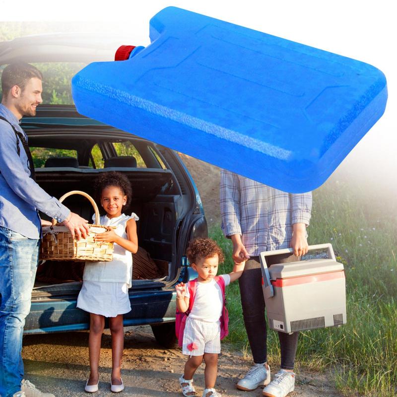 Outdoor Camping Fridge - 600ml อาหาร Cooling น้ําแข็งคริสตัลกล่องแบบพกพา Fast Cold