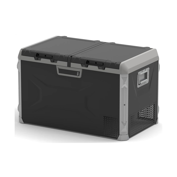 Outdoor Camping Fridge - กล่องเก็บความเย็นขนาดเล็กแบบพกพาสำหรับรถยนต์ ตู้เย็นคอมเพรสเซอร์แบบพกพาสำหรับเดินทาง ตู้เย็นแช่แข็งสำหรับรถยนต์ สำหรับการตั้งแคมป์และรถบ้าน
