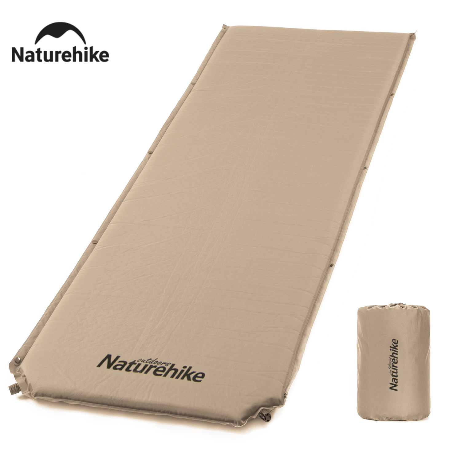 Outdoor Inflatable Camping Tent With Air Pump - Naturehike Camping Self Air ที่นอนพับกันน้ํา 5cm