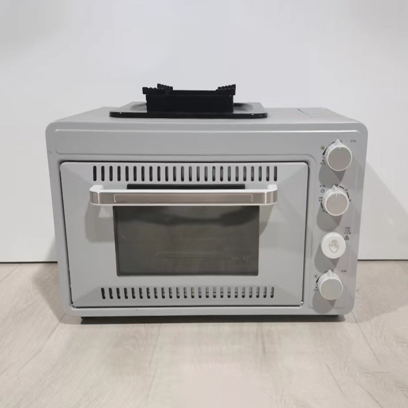Outdoor Gas Camping Oven - เครื่องใช้ไฟฟ้าสำหรับรถบ้านและแคมป์ปิ้ง หม้อทอดไร้น้ำมัน อุปกรณ์สำหรับกิจกรรมกลางแจ้ง 25 ลิตร เตาแก๊สพกพาพร้อมเตาตั้งพื้นสำหรับแคมป์ปิ้ง