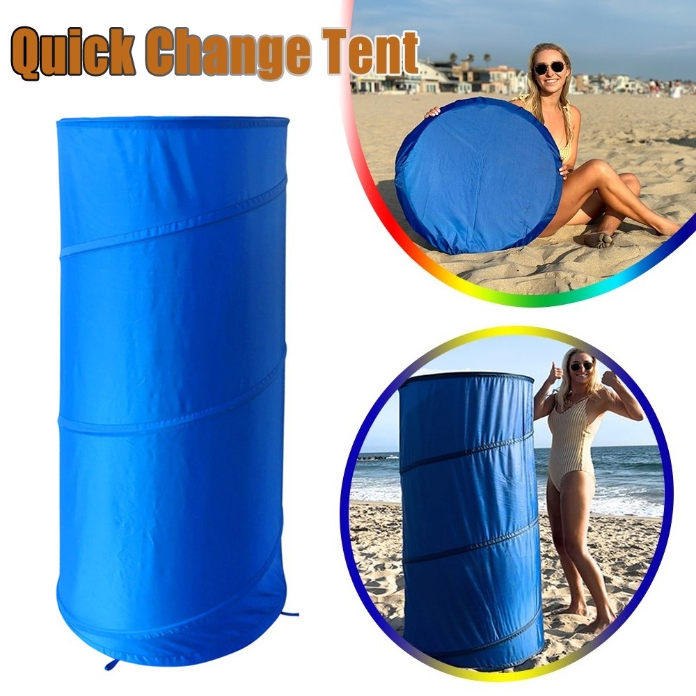 Outdoor Camping Automatic Quick Opening Tent - ห้องเปลี่ยนเสื้อผ้ากลางแจ้งแบบพกพา เต็นท์เปลี่ยนเสื้อผ้าเร็ว ทันใจ ใช้ได้ทั้งชายหาด ตั้งแคมป์ ถ่ายภาพ