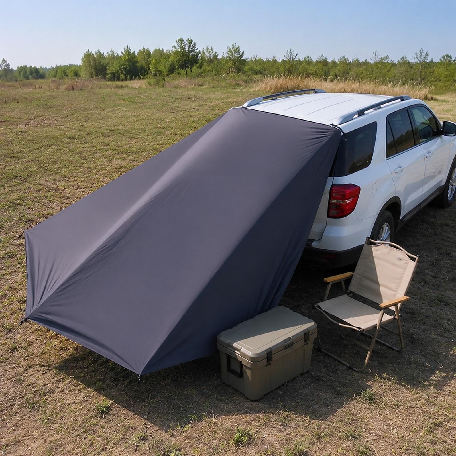 Outdoor Camping Van Tent - เต็นท์ข้างรถยนต์กันน้ำ สำหรับตั้งแคมป์กลางแจ้ง ใช้ได้กับรถ SUV รถกระบะ รถตู้