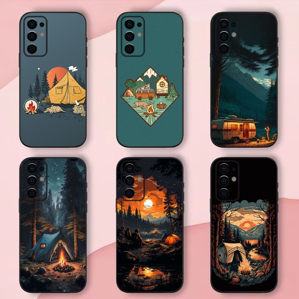 Outdoor Camping Quotes - เคสโทรศัพท์สำหรับ Samsung S24,S21,S22,S23,S30, พิเศษ, S20, บวก,