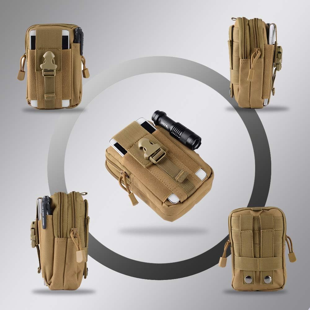 กระเป๋าคาดเอวแบบยุทธวิธี Molle - Outdoor Camping Adventure บทวิจารณ์และราคา