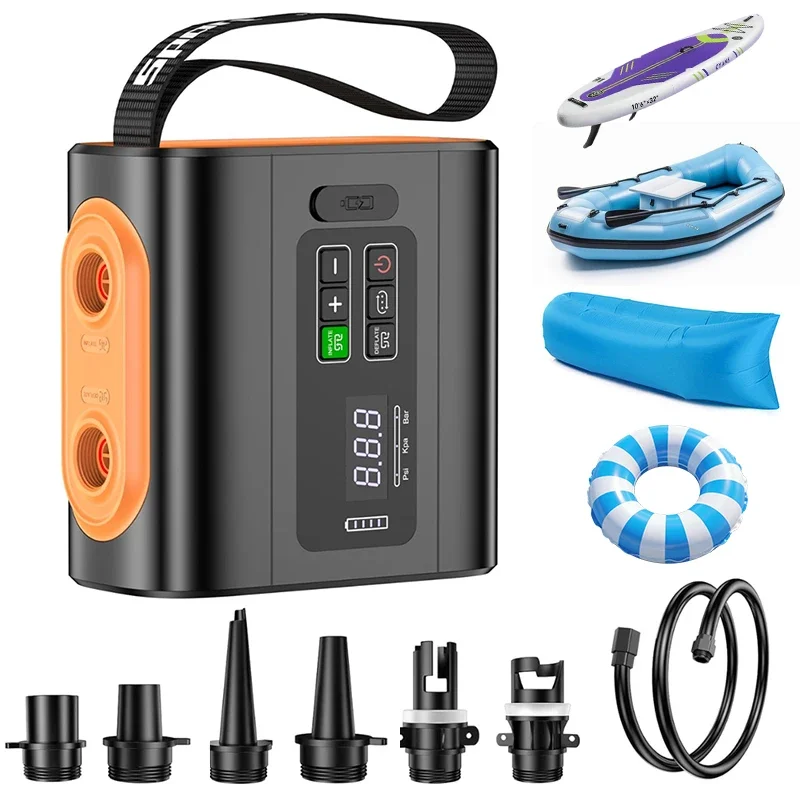 ปั๊มลมพกพาสำหรับตั้งแคมป์กลางแ - Outdoor Inflatable Camping Tent With Air Pump บทวิจารณ์และราคา