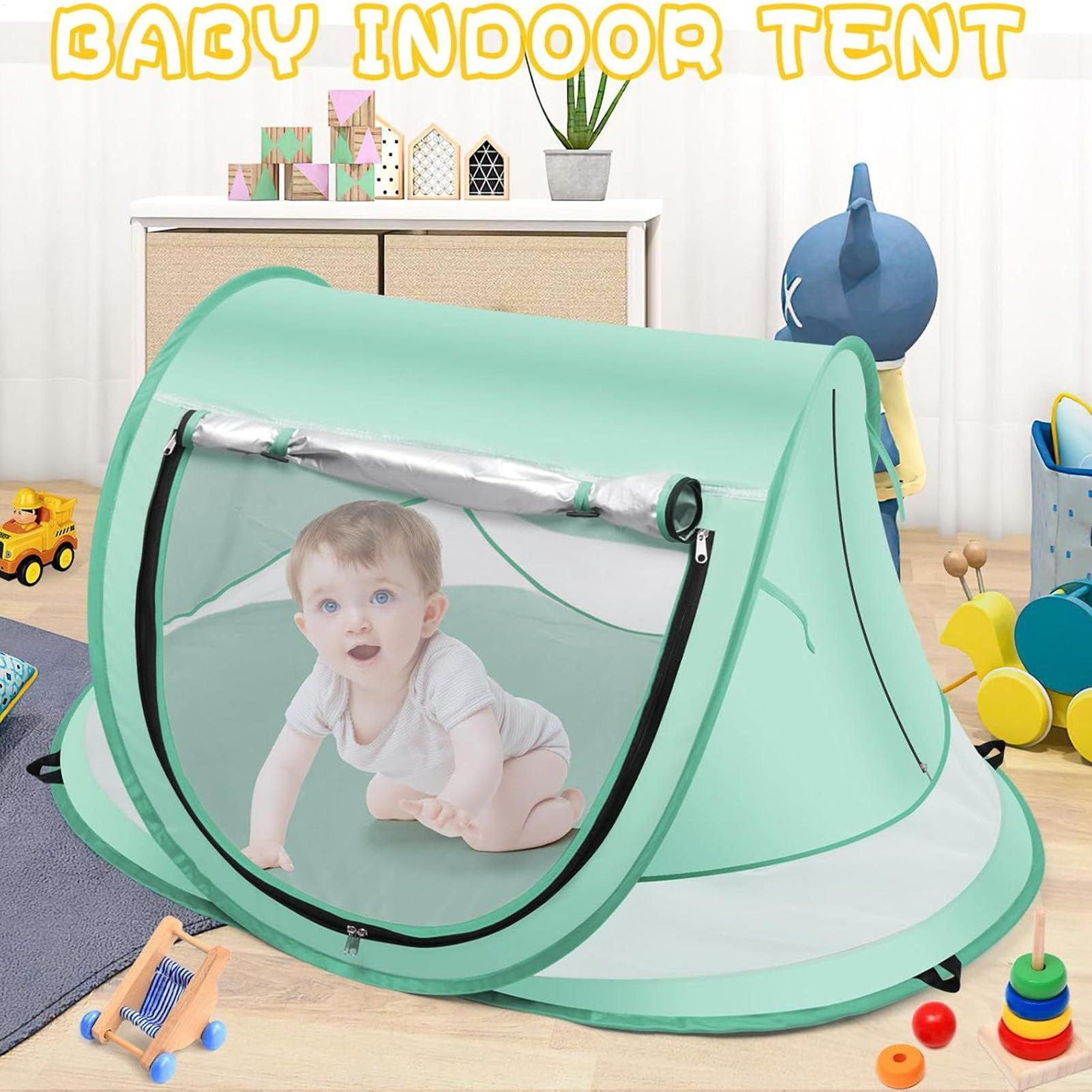 เต็นท์ชายหาดสำหรับเด็กเล็ก เต็ - Outdoor Camping Automatic Quick Opening Tent บทวิจารณ์และราคา