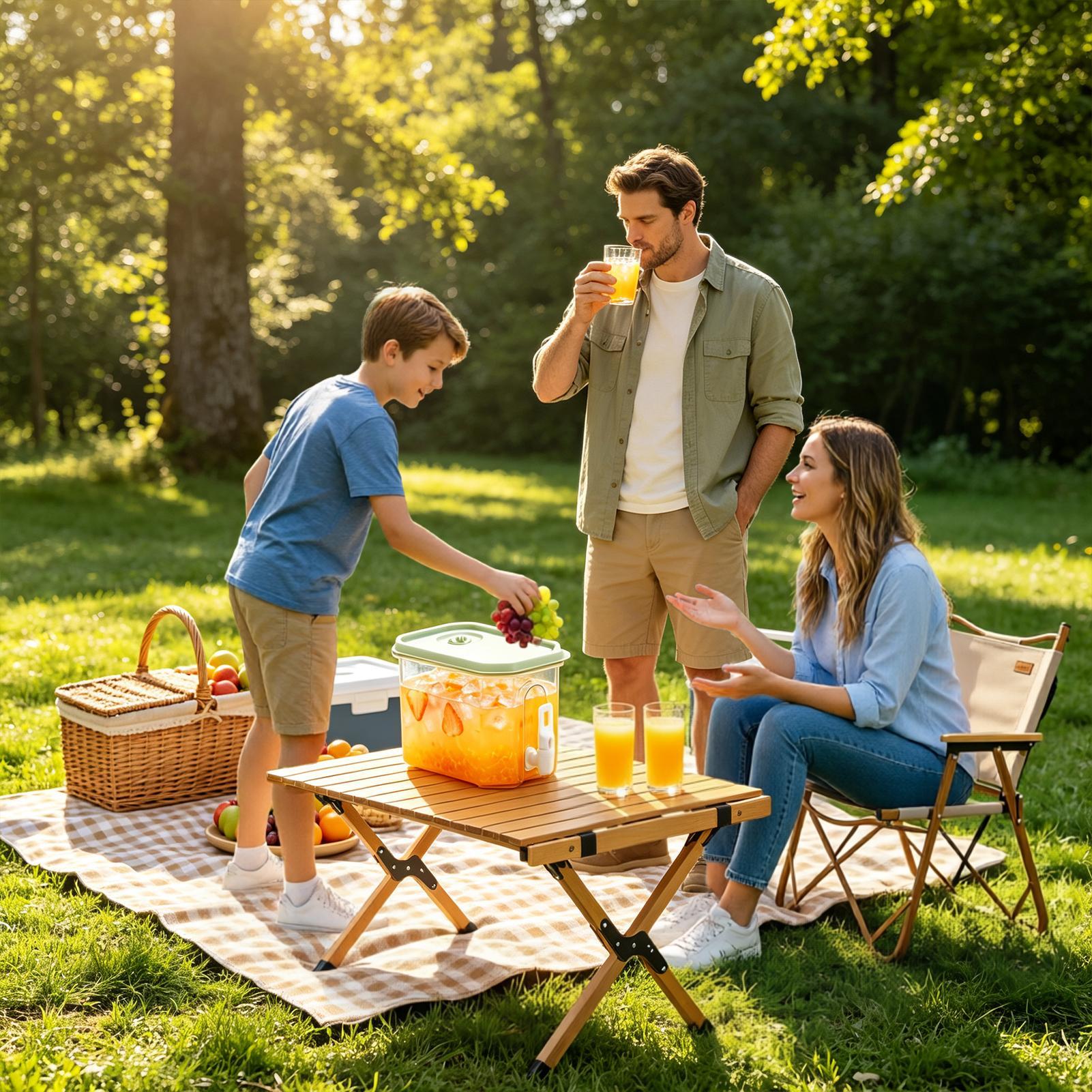 เครื่องจ่ายเครื่องดื่ม 3.5 ลิต - Outdoor Camping Fridge บทวิจารณ์และราคา