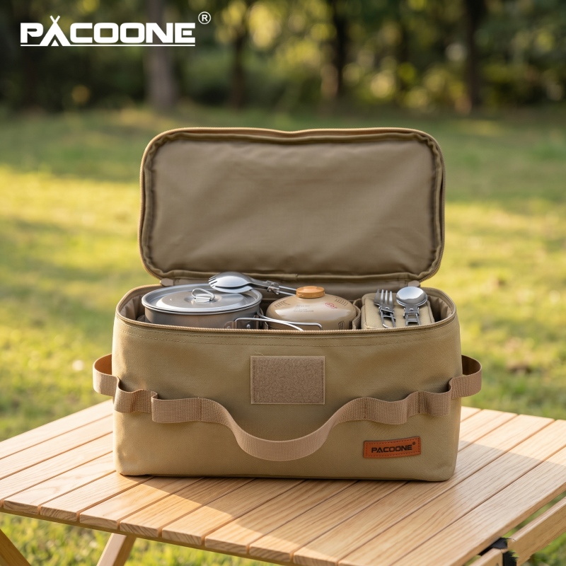 PACOONE กระเป๋าเก็บของแบบพกพาส - Outdoor Camping Cooking Equipment บทวิจารณ์และราคา