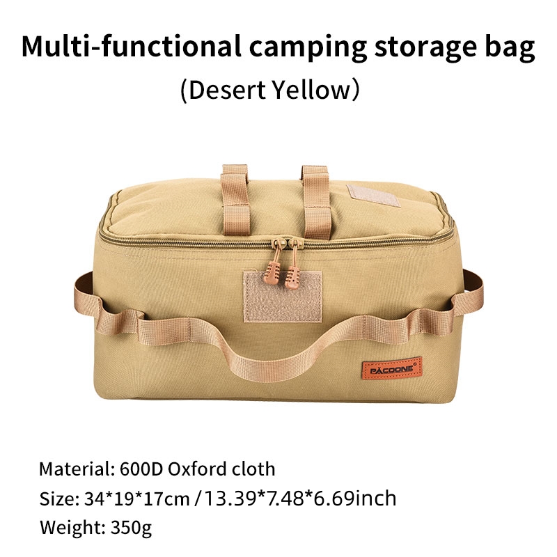 PACOONE กระเป๋าเก็บของแบบพกพาส - Outdoor Camping Cooking Equipment บทวิจารณ์และราคา