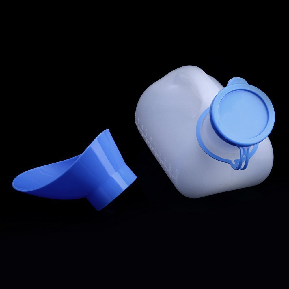 1 ชิ้น โถปัสสาวะพลาสติกแบบพกพา - Outdoor Camping Urinal บทวิจารณ์และราคา