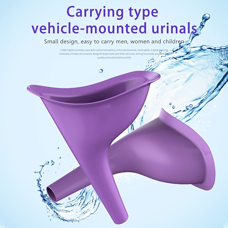 ผู้หญิงแบบพกพายืนปัสสาวะReusab - Outdoor Camping Urinal บทวิจารณ์และราคา