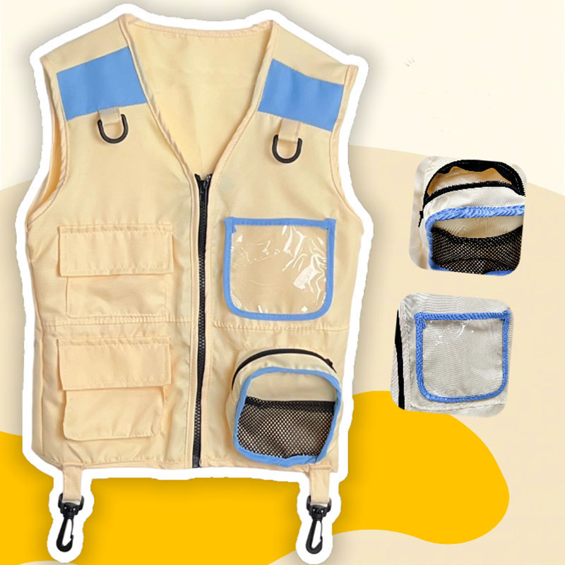 เสื้อกั๊กนักสำรวจสำหรับเด็กคอส - Outdoor Camping Activities For Kids บทวิจารณ์และราคา