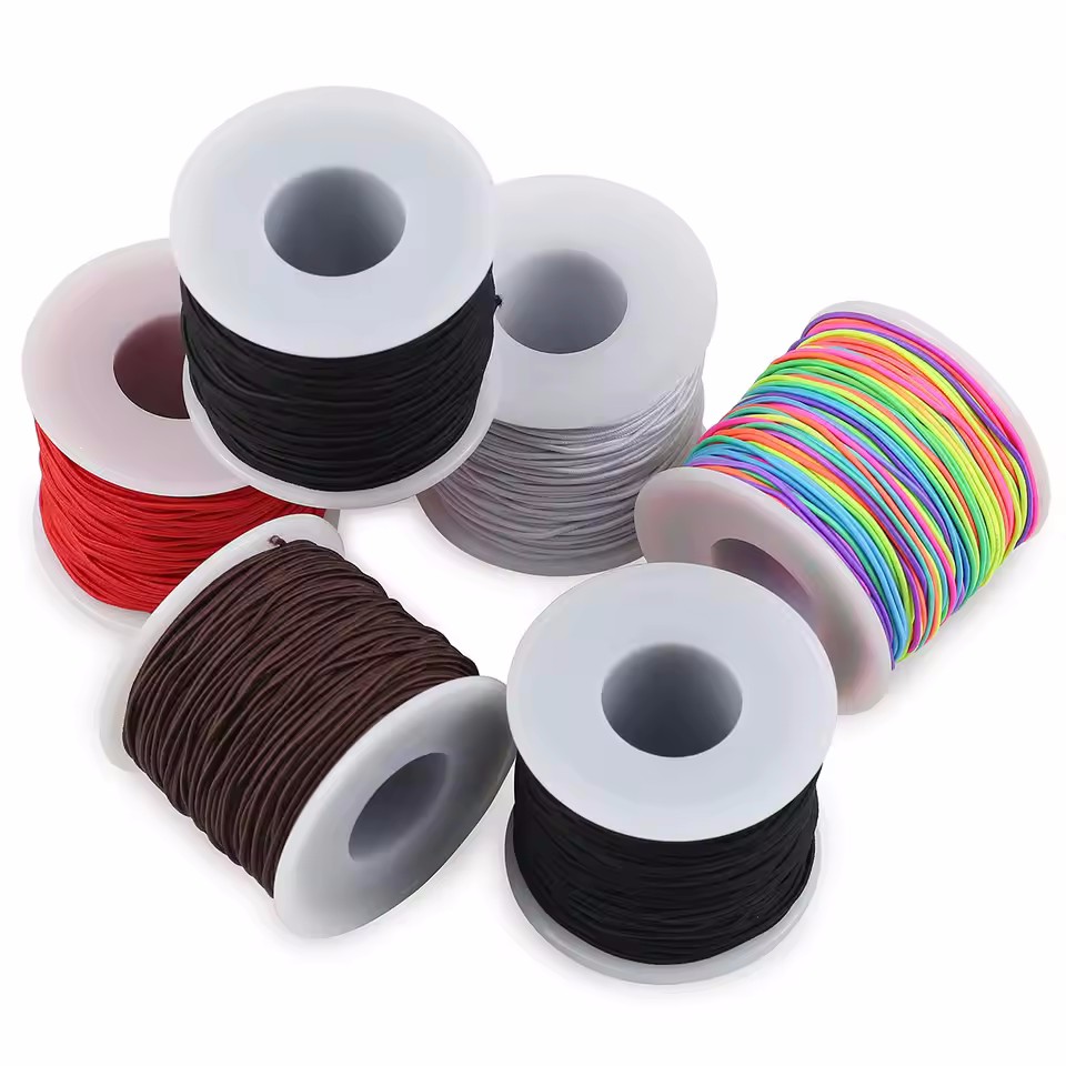เชือกยางยืดสีรุ้งสำหรับร้อยลูก - Paracord Bracelet บทวิจารณ์และราคา