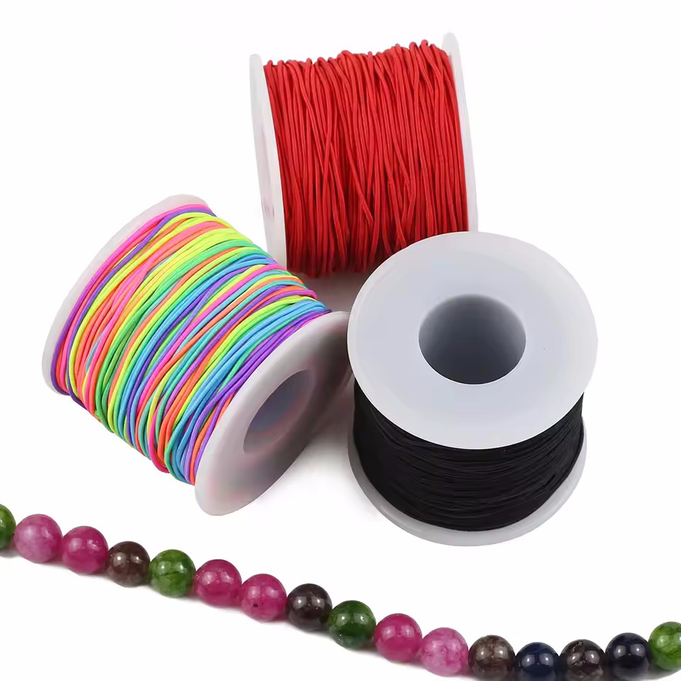 เชือกยางยืดสีรุ้งสำหรับร้อยลูก - Paracord Bracelet บทวิจารณ์และราคา