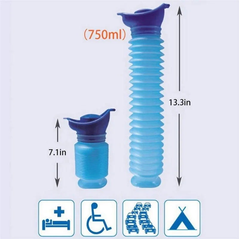 ถุงปัสสาวะพกพาสำหรับกิจกรรมกลา - Outdoor Camping Urinal บทวิจารณ์และราคา