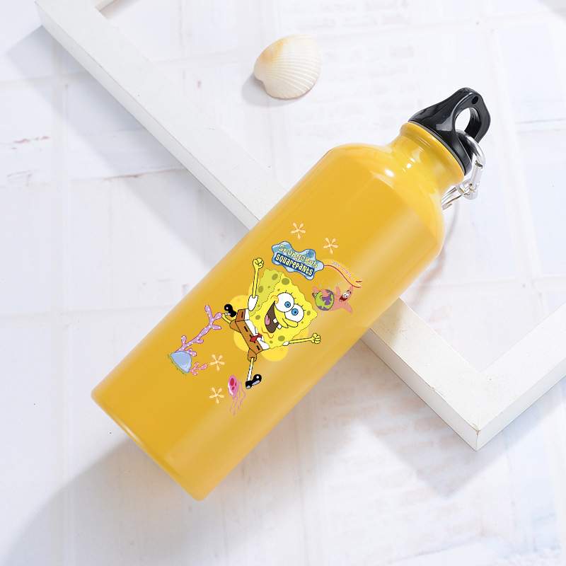 ขวดน้ำอลูมิเนียมสปองจ์บ็อบส์สำ - Outdoor Camping Anime บทวิจารณ์และราคา