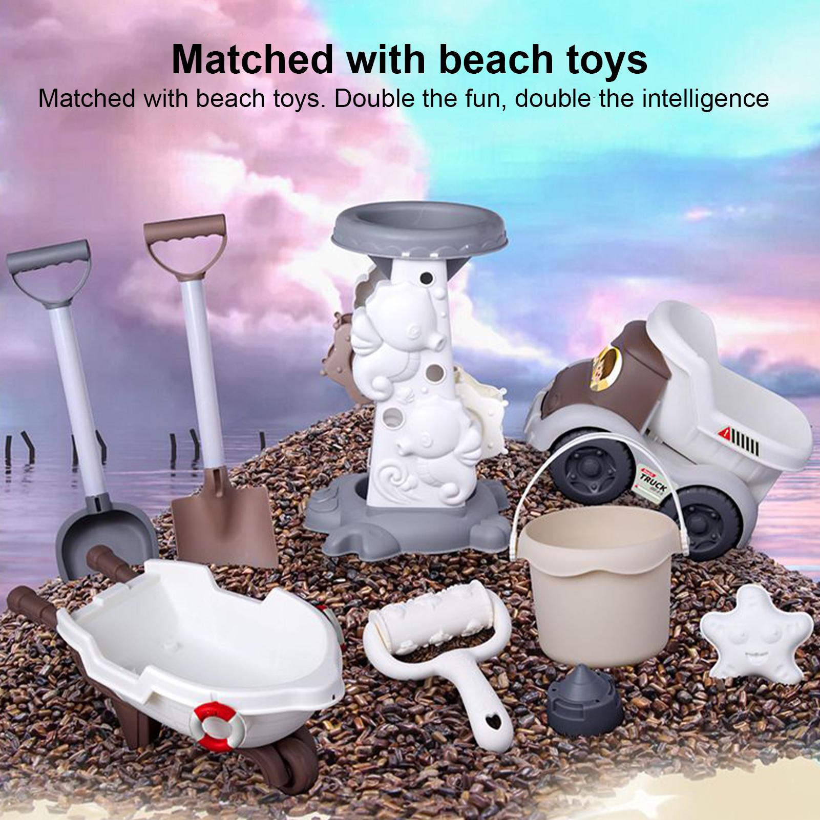 ของเล่นทรายชายหาดถังทรายและพลั - Outdoor Camping Activities For Kids บทวิจารณ์และราคา