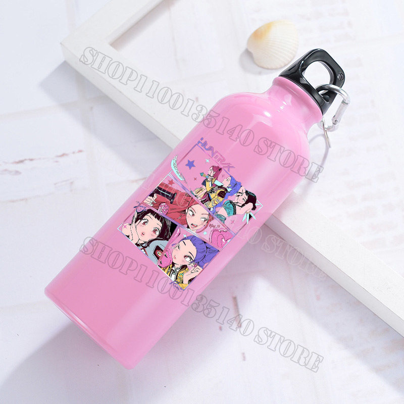 ขวดน้ำอะลูมิเนียมลายอนิเมะ สำห - Outdoor Camping Anime บทวิจารณ์และราคา
