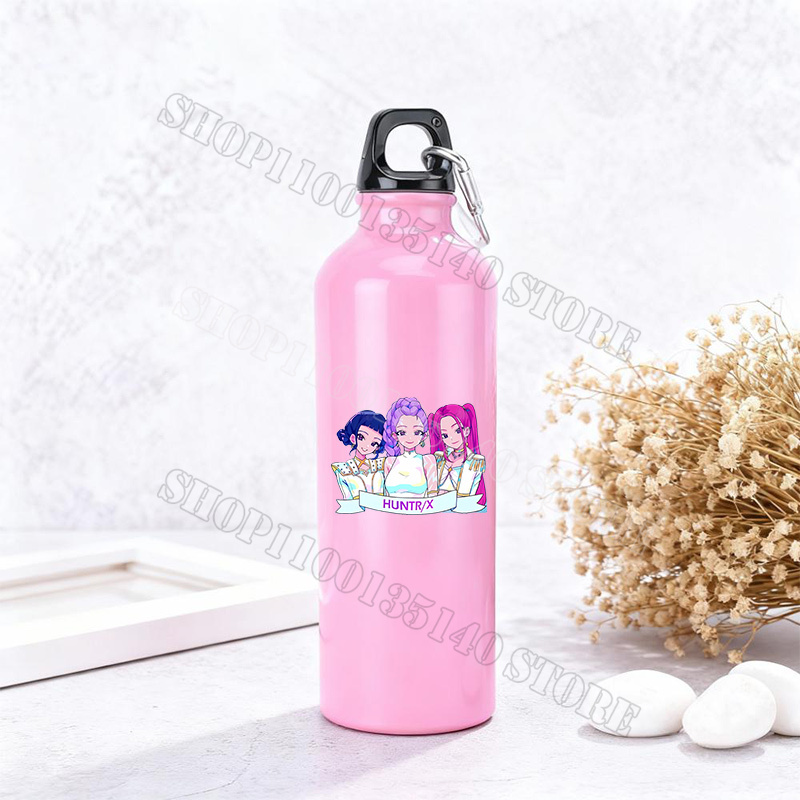 ขวดน้ำอะลูมิเนียมลายอนิเมะ สำห - Outdoor Camping Anime บทวิจารณ์และราคา