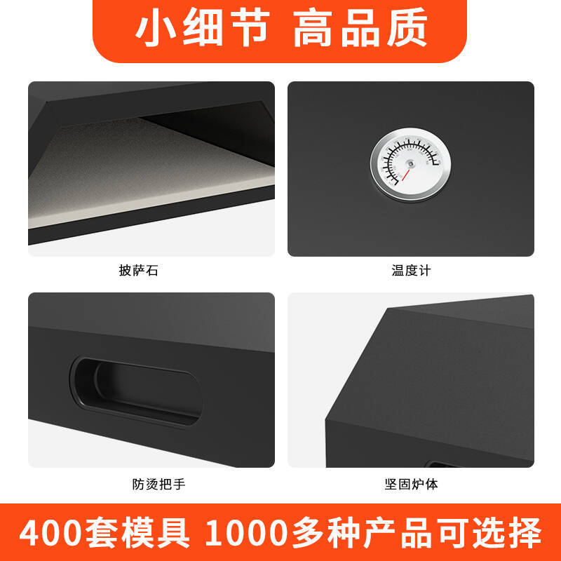 เตาอบพิซซ่าแบบพกพาขนาด 12 นิ้ว - Outdoor Gas Camping Oven บทวิจารณ์และราคา