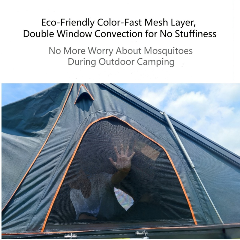 เต็นท์หลังคารถยนต์เปลือกแข็งอะ - Outdoor Camping Van Tent บทวิจารณ์และราคา
