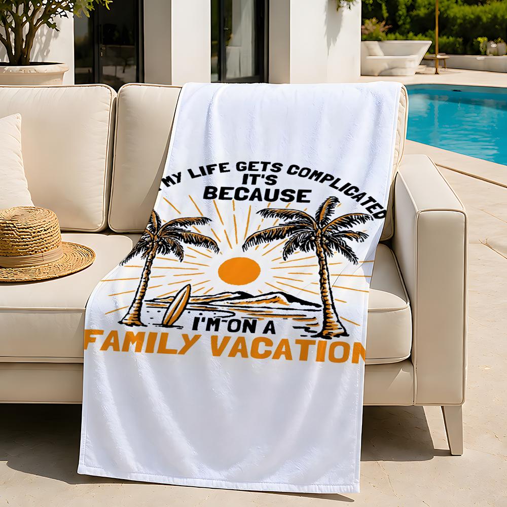 ผ้าขนหนูชายหาด T-Take me to th - Outdoor Camping Quotes บทวิจารณ์และราคา