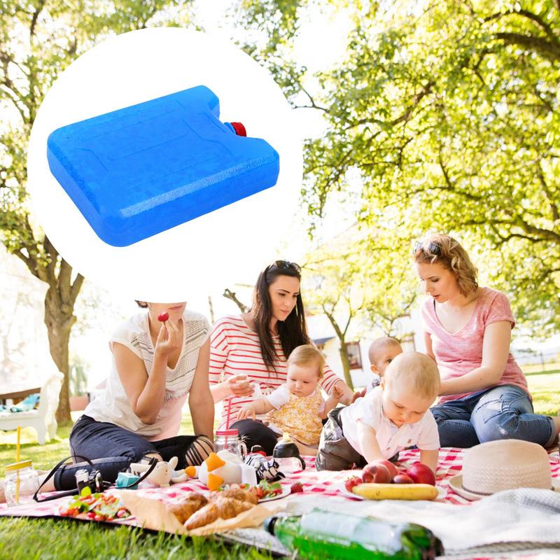 600ml อาหาร Cooling น้ําแข็งคร - Outdoor Camping Fridge บทวิจารณ์และราคา