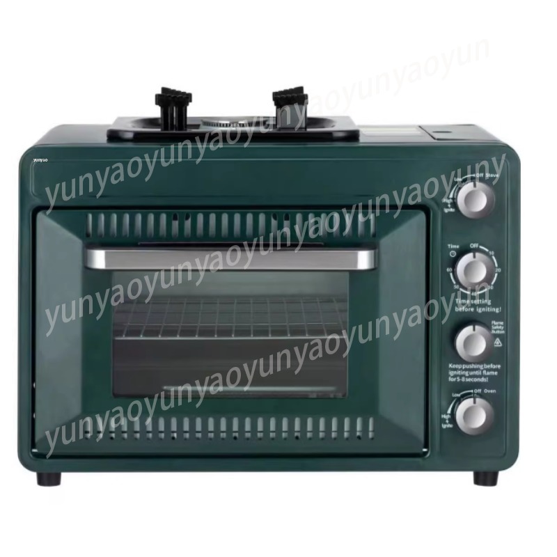 เตาแก๊สพกพาสำหรับตั้งแคมป์กลาง - Outdoor Gas Camping Oven บทวิจารณ์และราคา