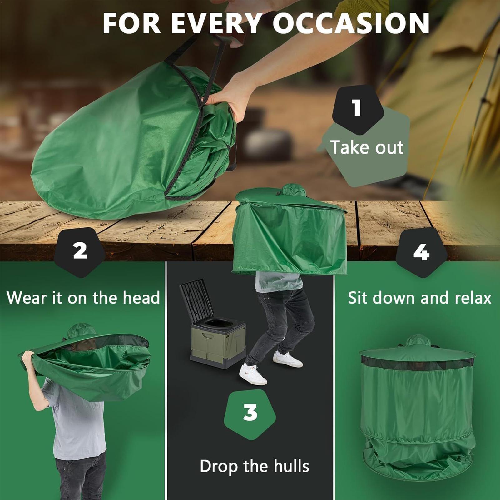 เต็นท์ห้องน้ำสำหรับตั้งแคมป์ พ - Outdoor Camping Automatic Quick Opening Tent บทวิจารณ์และราคา
