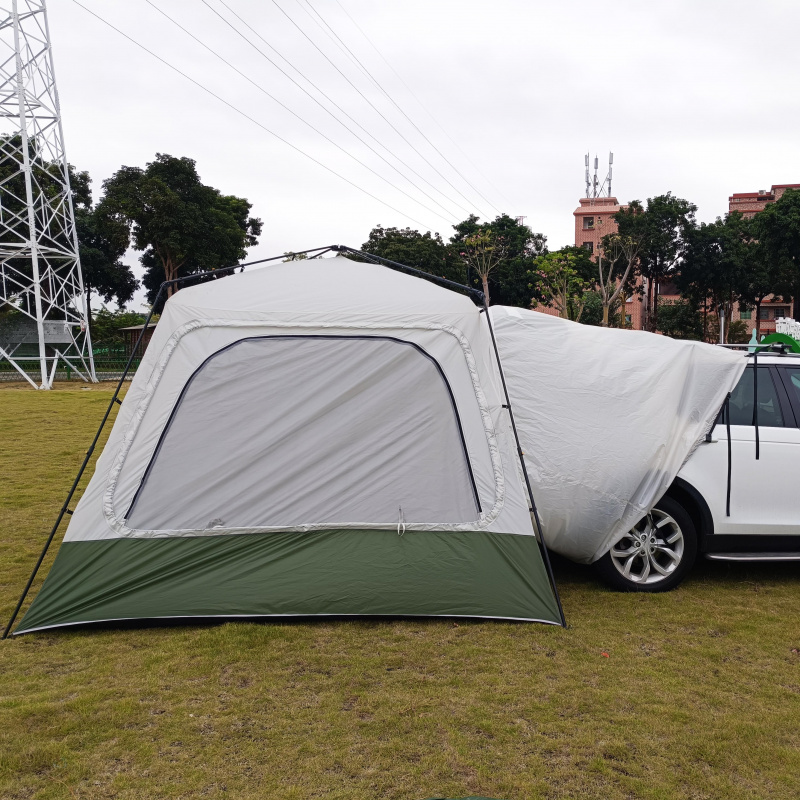 เต็นท์ท้ายรถพับได้แบบพกพาจากโร - Outdoor Camping Van Tent บทวิจารณ์และราคา