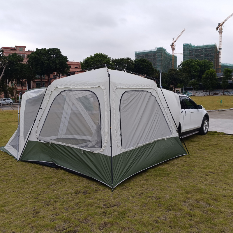 เต็นท์ท้ายรถพับได้แบบพกพาจากโร - Outdoor Camping Van Tent บทวิจารณ์และราคา