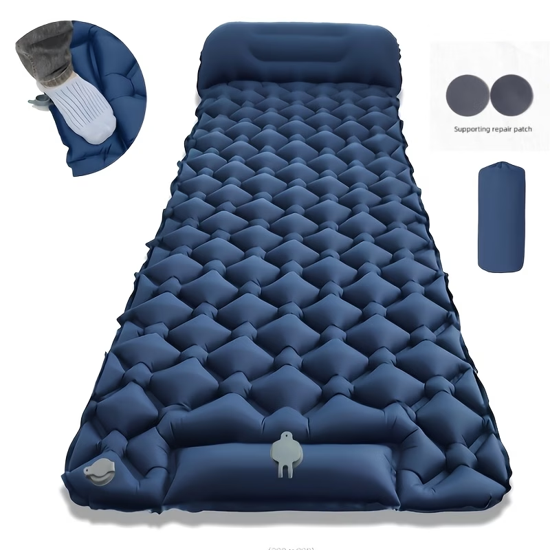 แผ่นรองนอนเป่าลม TPU น้ำหนักเบ - Outdoor Inflatable Camping Tent With Air Pump บทวิจารณ์และราคา