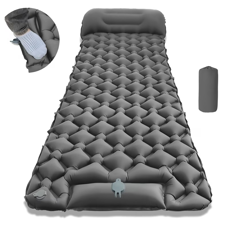 แผ่นรองนอนเป่าลม TPU น้ำหนักเบ - Outdoor Inflatable Camping Tent With Air Pump บทวิจารณ์และราคา