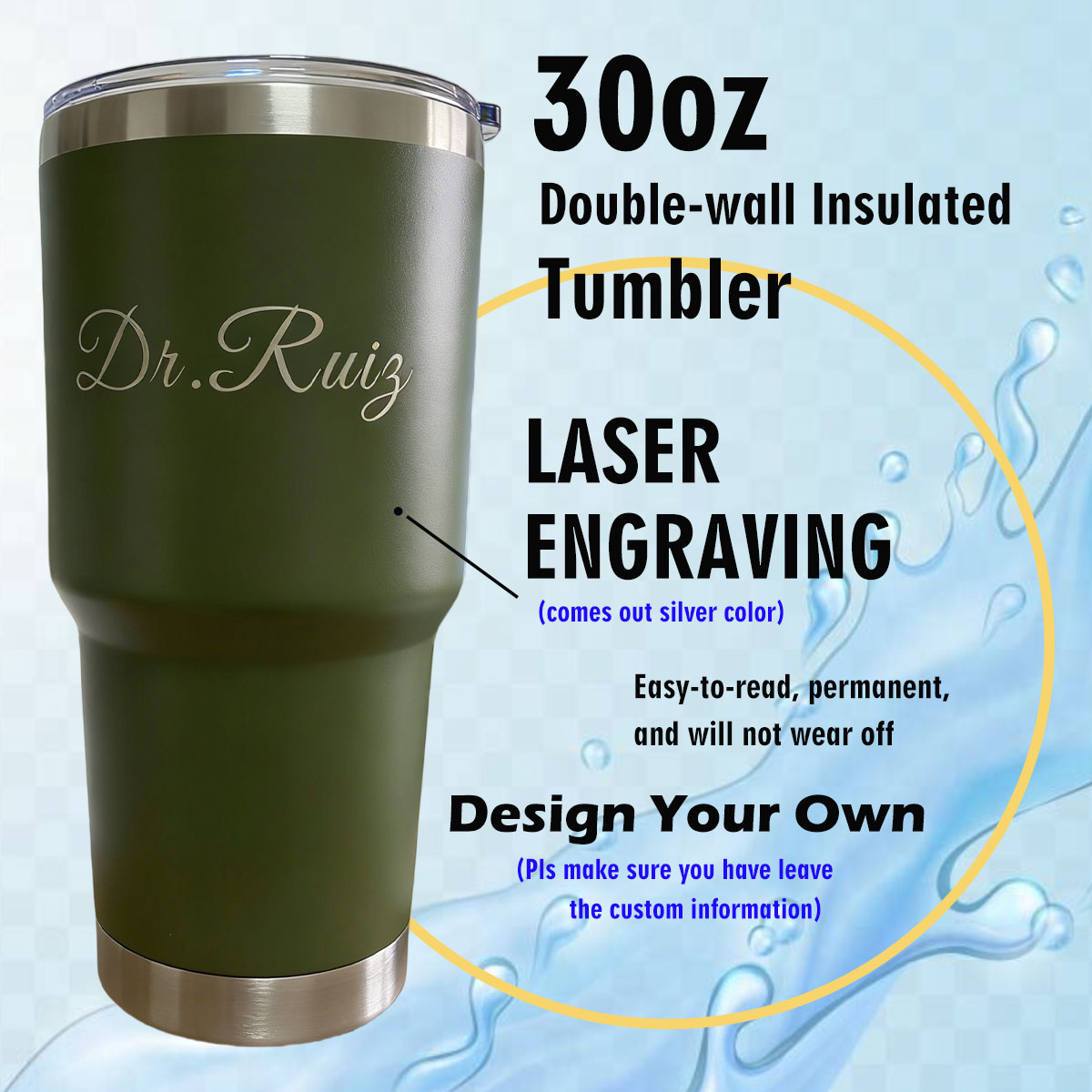 แก้วน้ำสแตนเลสสุญญากาศขนาดใหญ่ - Vacuum Insulated Flask บทวิจารณ์และราคา