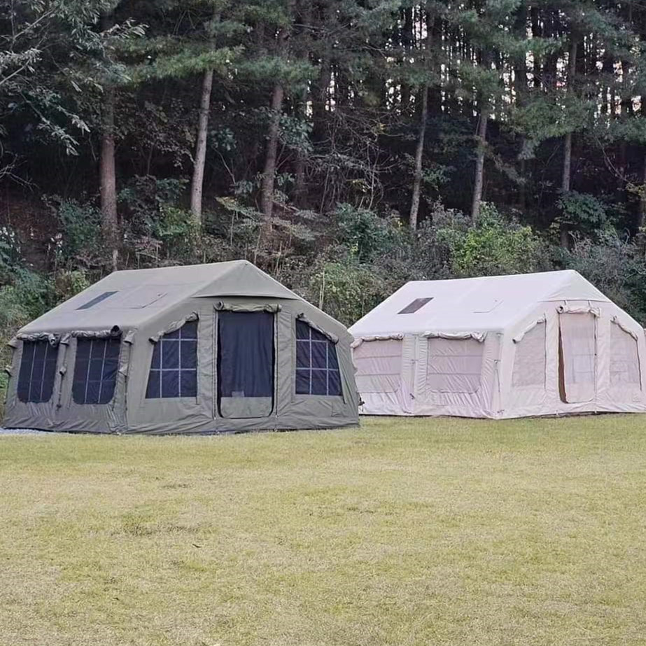เต็นท์เป่าลมขนาดใหญ่สำหรับตั้ง - Outdoor Inflatable Camping Tent With Air Pump บทวิจารณ์และราคา