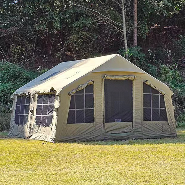 เต็นท์เป่าลมขนาดใหญ่สำหรับตั้ง - Outdoor Inflatable Camping Tent With Air Pump บทวิจารณ์และราคา