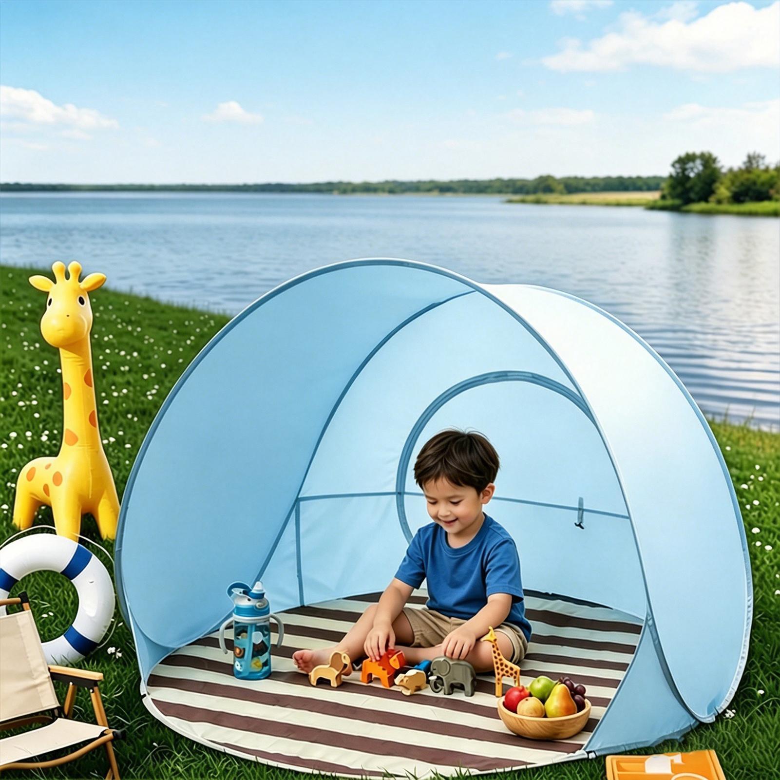 เต็นท์พับได้แบบพกพาสำหรับตั้งแ - Outdoor Camping Automatic Quick Opening Tent บทวิจารณ์และราคา