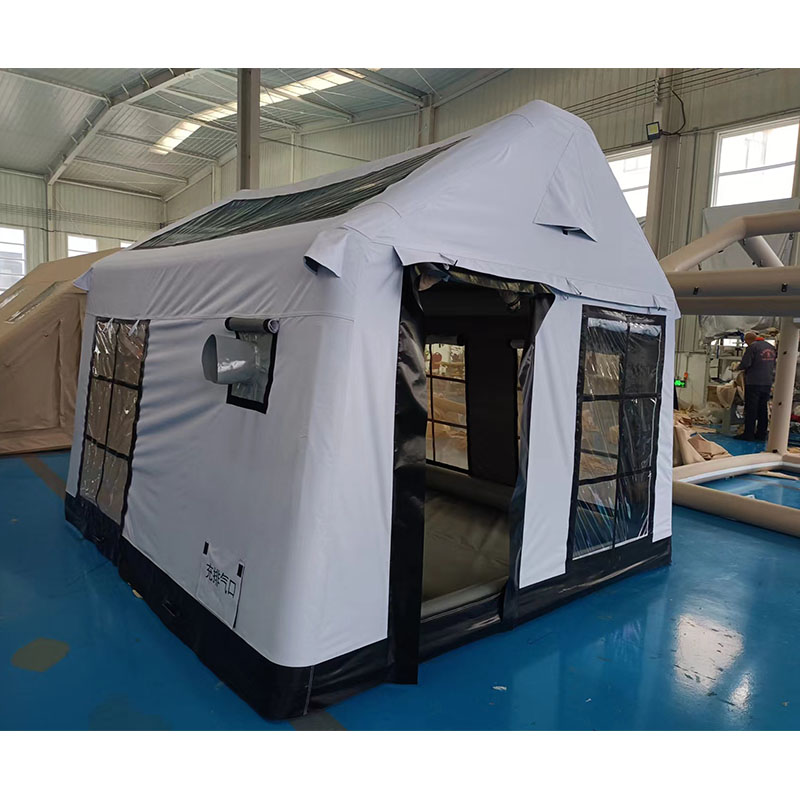 เต็นท์ปาร์ตี้เป่าลมสำหรับตั้งแ - Outdoor Inflatable Camping Tent With Air Pump บทวิจารณ์และราคา