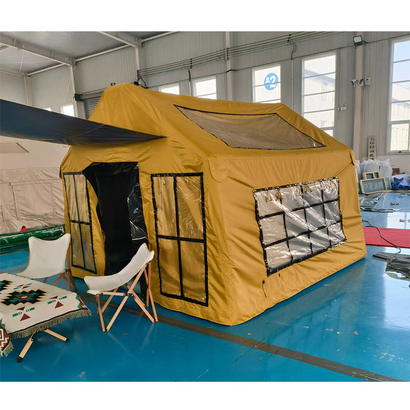 เต็นท์ปาร์ตี้เป่าลมสำหรับตั้งแ - Outdoor Inflatable Camping Tent With Air Pump บทวิจารณ์และราคา