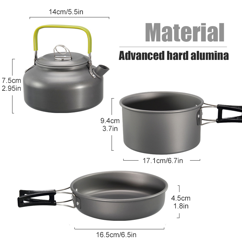WESTTUNE ชุดเครื่องครัวตั้งแคม - Outdoor Camping Cooking Equipment บทวิจารณ์และราคา