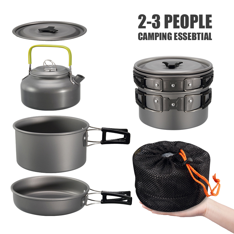 WESTTUNE ชุดเครื่องครัวตั้งแคม - Outdoor Camping Cooking Equipment บทวิจารณ์และราคา