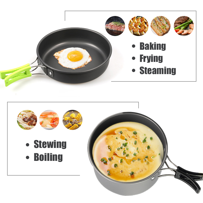 WESTTUNE ชุดเครื่องครัวตั้งแคม - Outdoor Camping Cooking Equipment บทวิจารณ์และราคา