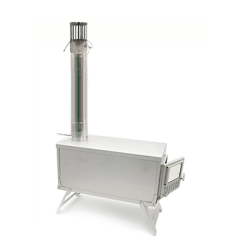 ฝาครอบปล่องเตาไม้สำหรับตั้งแคม - Outdoor Camping Wood Stove บทวิจารณ์และราคา