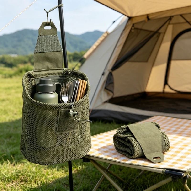 กระเป๋าตาข่ายแบบม้วนเก็บได้ ไน - Outdoor Camping Magazine บทวิจารณ์และราคา