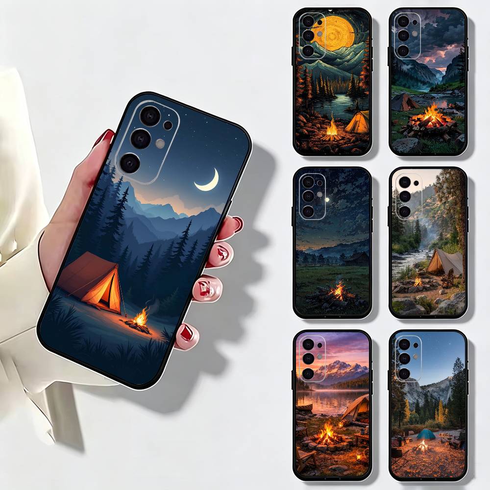 เคสโทรศัพท์ลายธรรมชาติภูเขาสำห - Outdoor Camping Quotes บทวิจารณ์และราคา