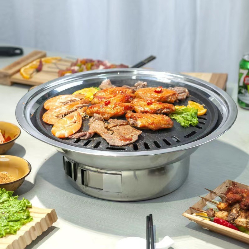 เตาย่างบาร์บีคิวกลางแจ้งสแตนเล - Outdoor Gas Camping Oven บทวิจารณ์และราคา