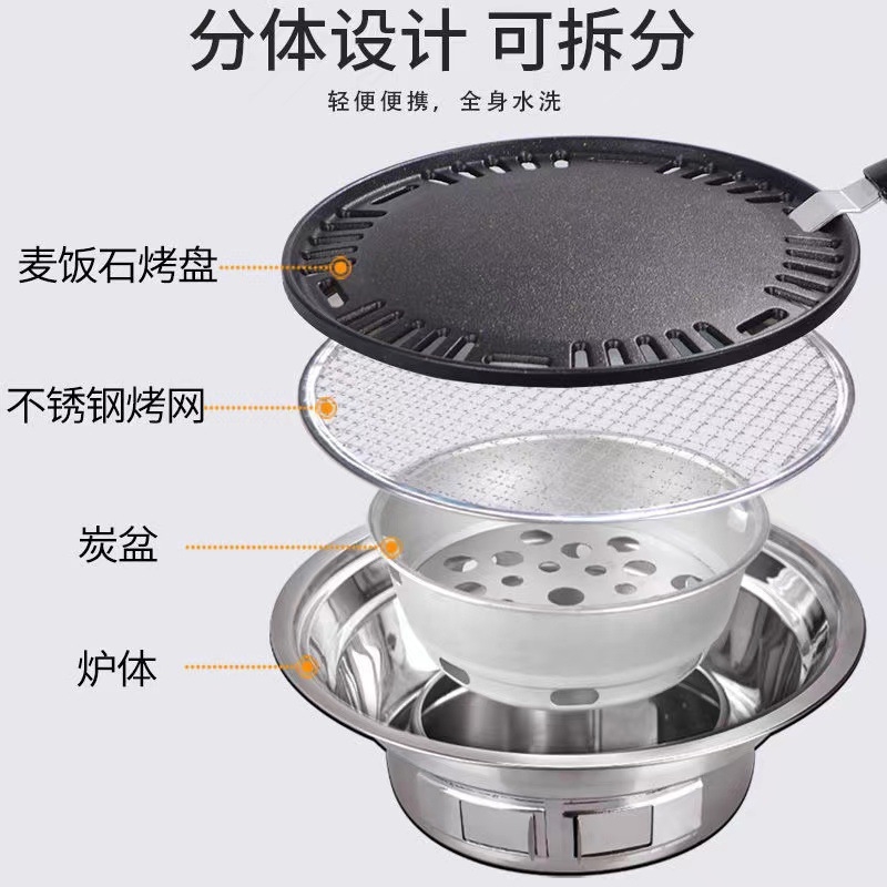 เตาย่างบาร์บีคิวกลางแจ้งสแตนเล - Outdoor Gas Camping Oven บทวิจารณ์และราคา