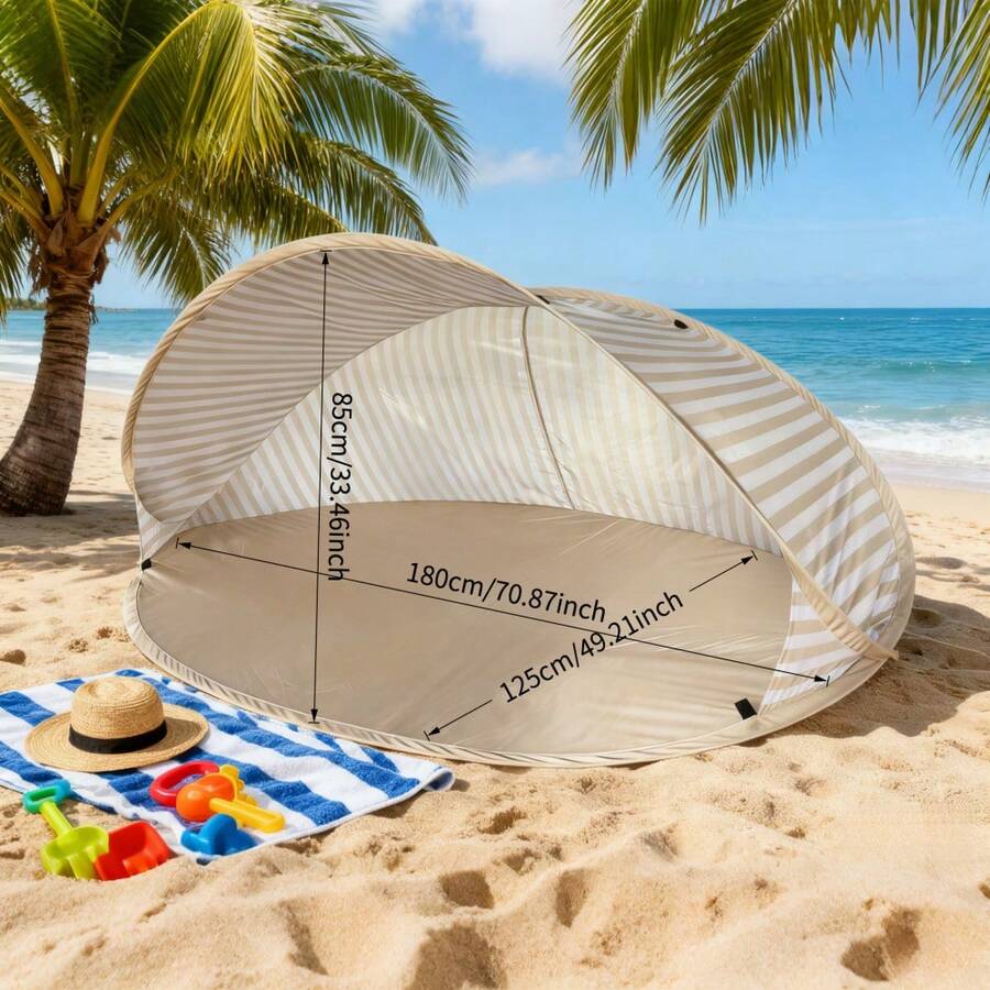 เต็นท์ชายหาดแบบป๊อปอัพสำหรับ 2 - Outdoor Camping Automatic Quick Opening Tent บทวิจารณ์และราคา
