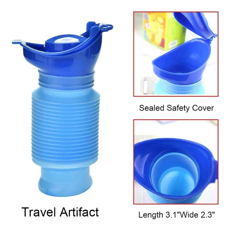กระโถนปัสสาวะแบบพกพาสำหรับเดิน - Outdoor Camping Urinal บทวิจารณ์และราคา